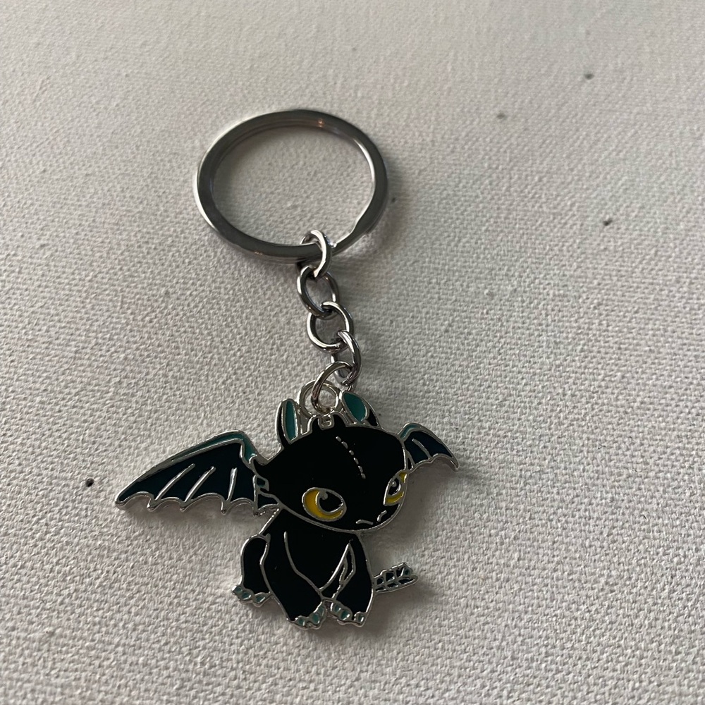 How to Train Your Dragon Toothless Keychain – Brand New!
